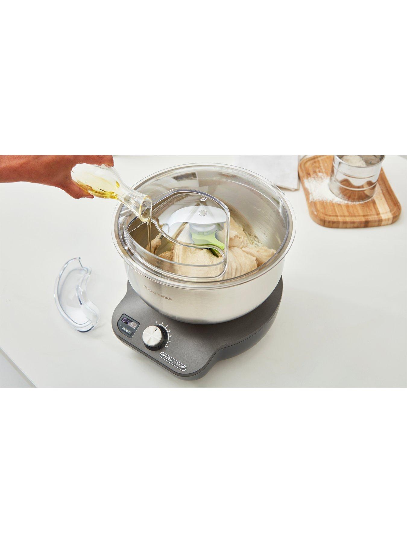 Morphy Richards MixStar 400520 Compact Stand Mixer - Grey | littlewoods.com