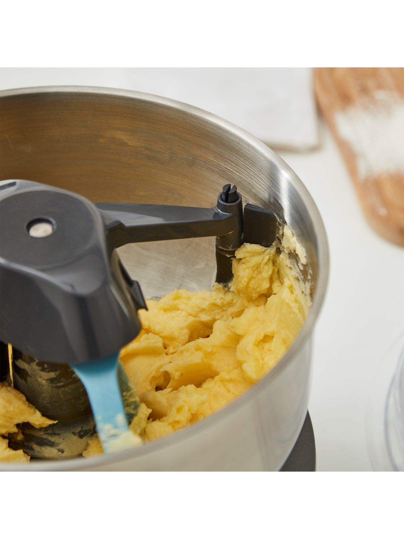  image of morphy-richards-mixstar-400520-compact-stand-mixer-grey