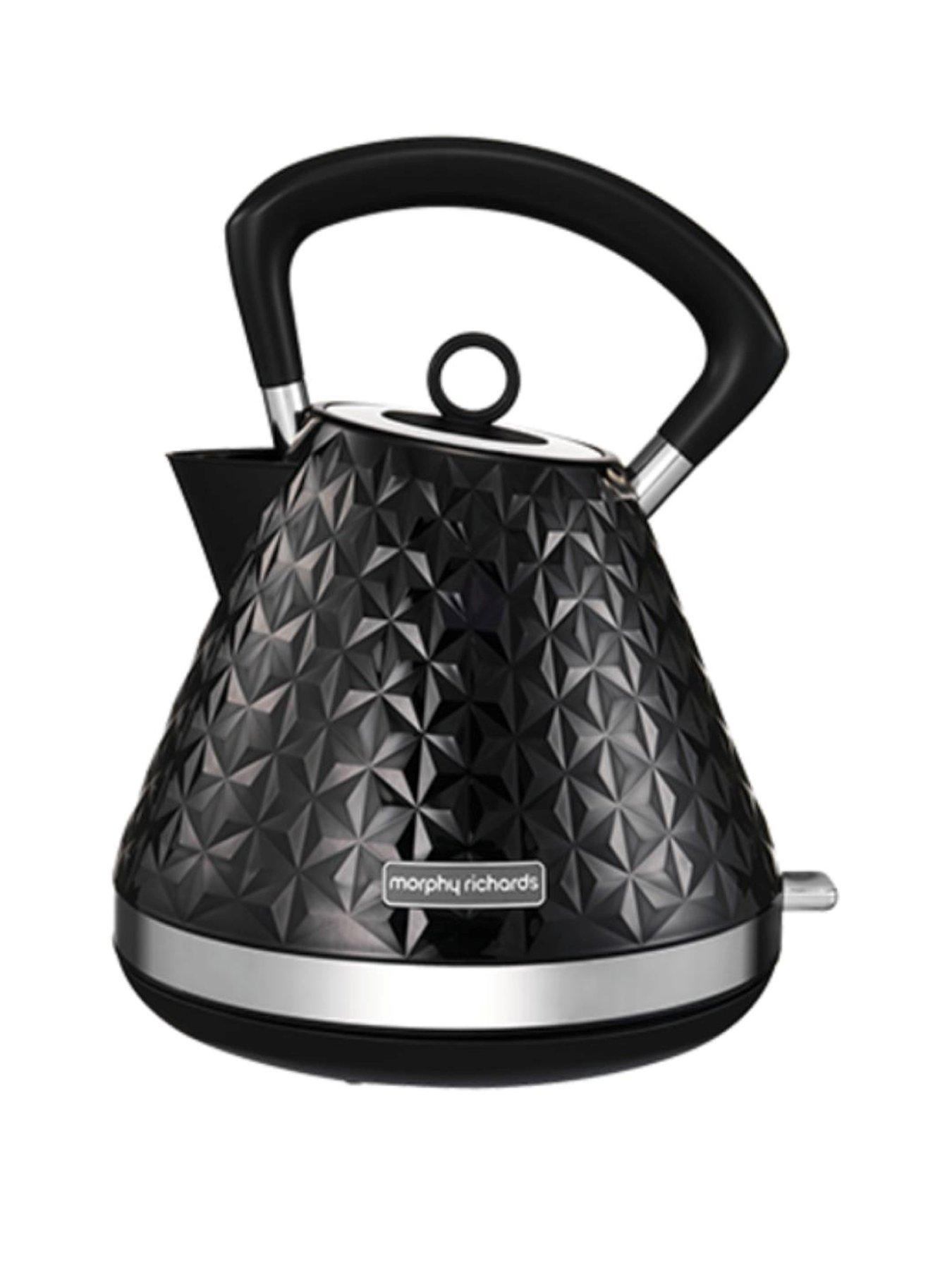 Morphy richards jug kettle hot sale black