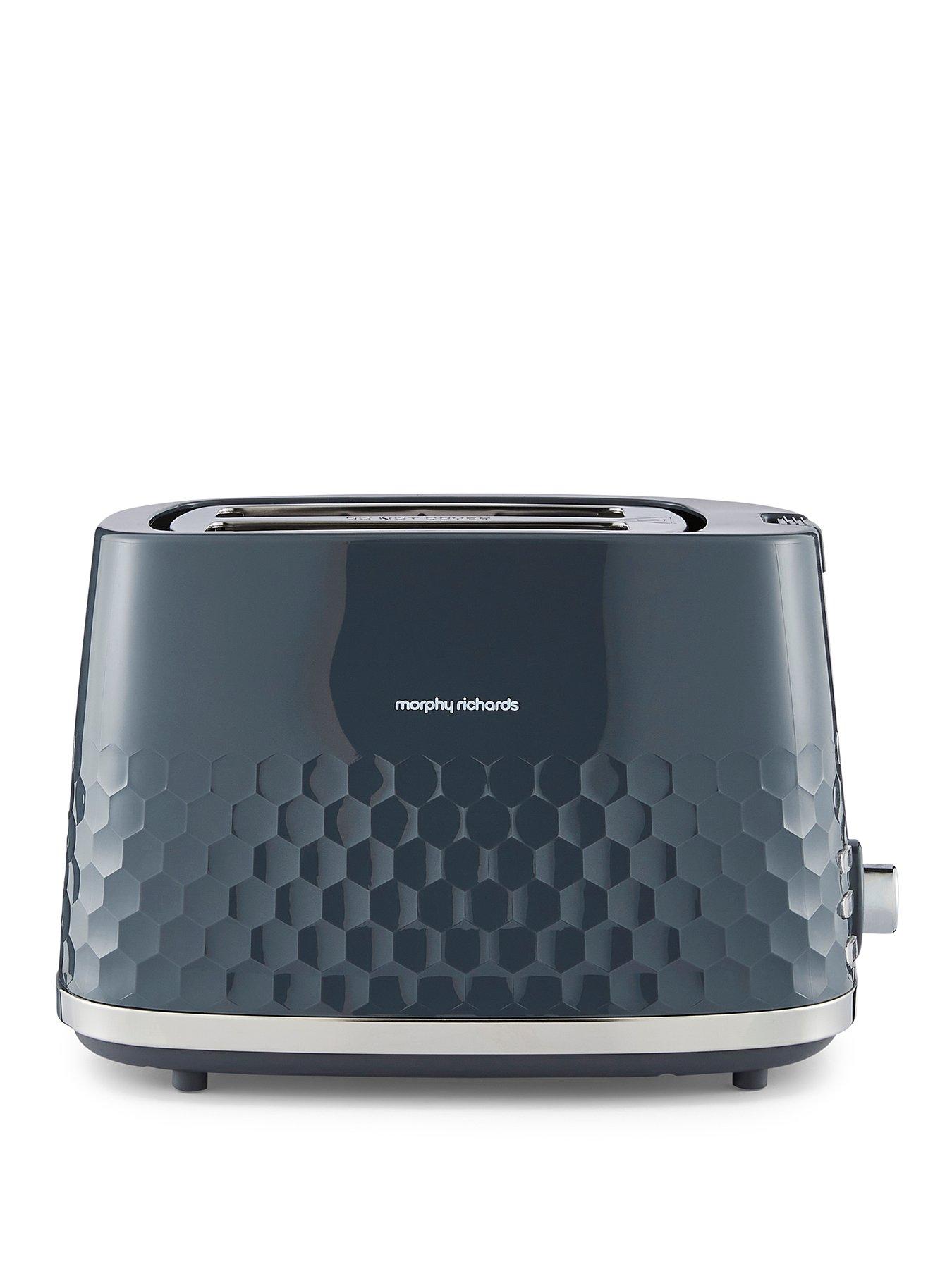 Image 1 of 5 of Morphy Richards Hive 220033 2-Slice Toaster - Grey
