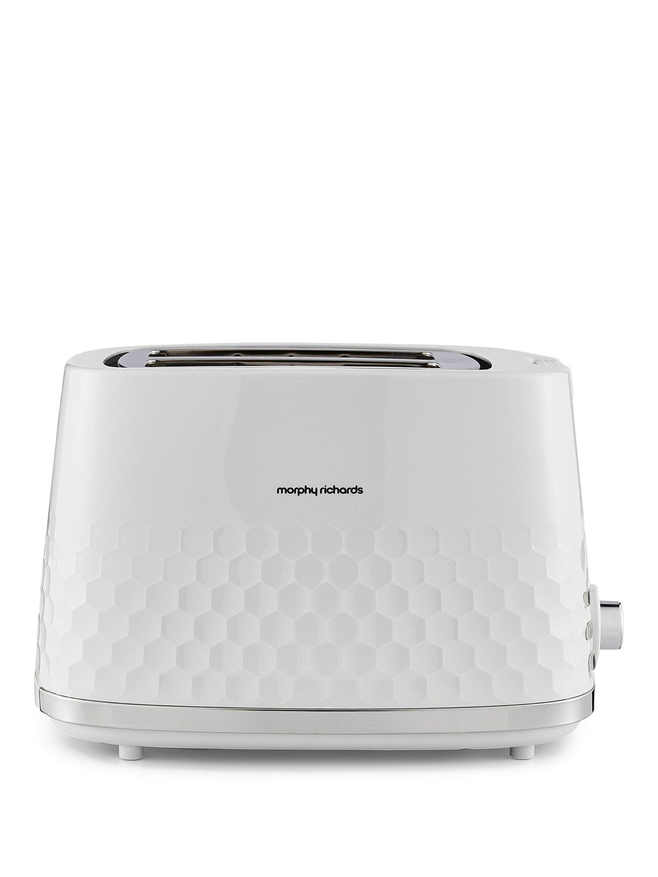 Morphy Richards Hive 220034 2-Slice Toaster - White