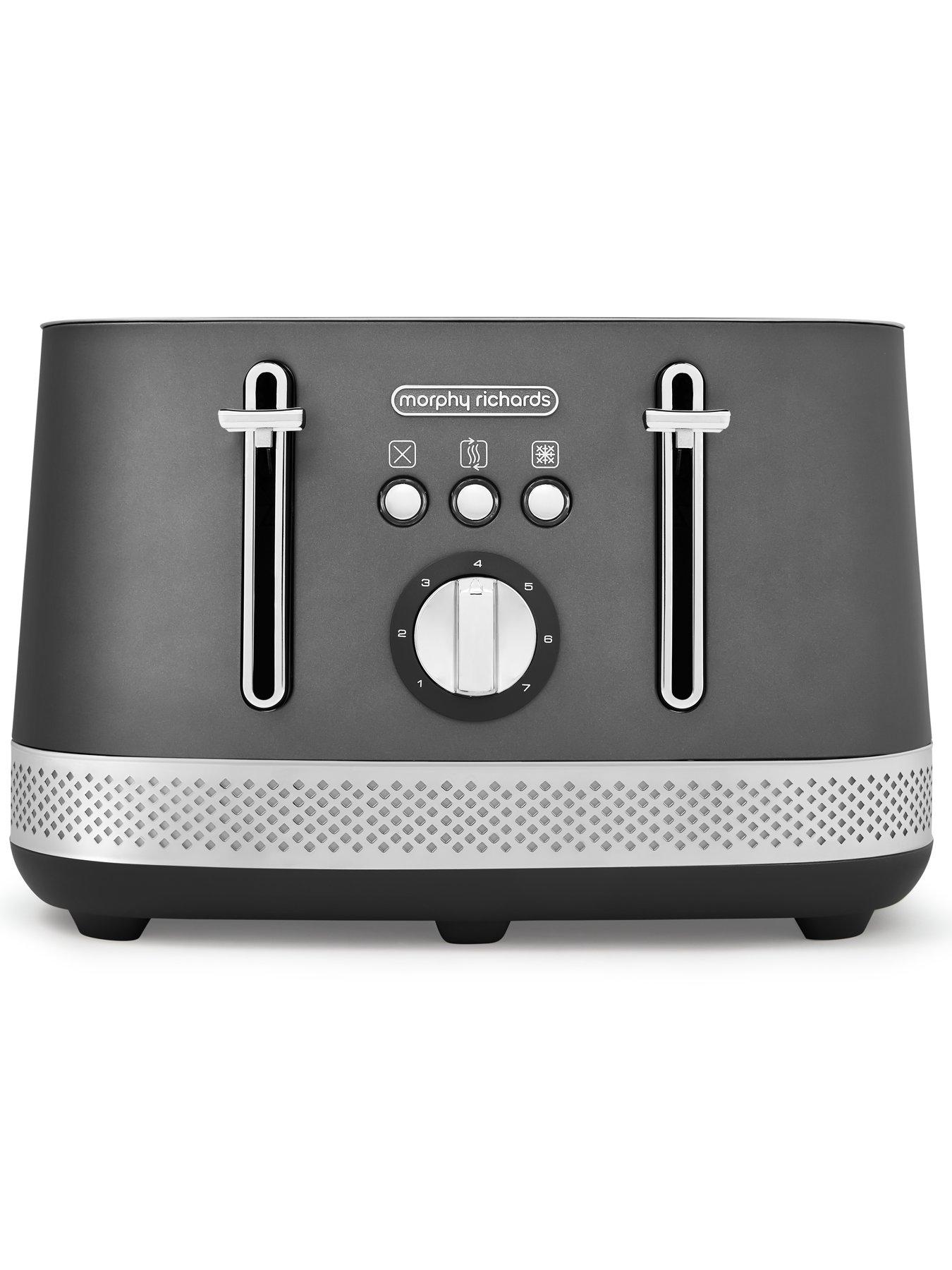  image of morphy-richards-illumination-248022-4-slice-toaster-titanium