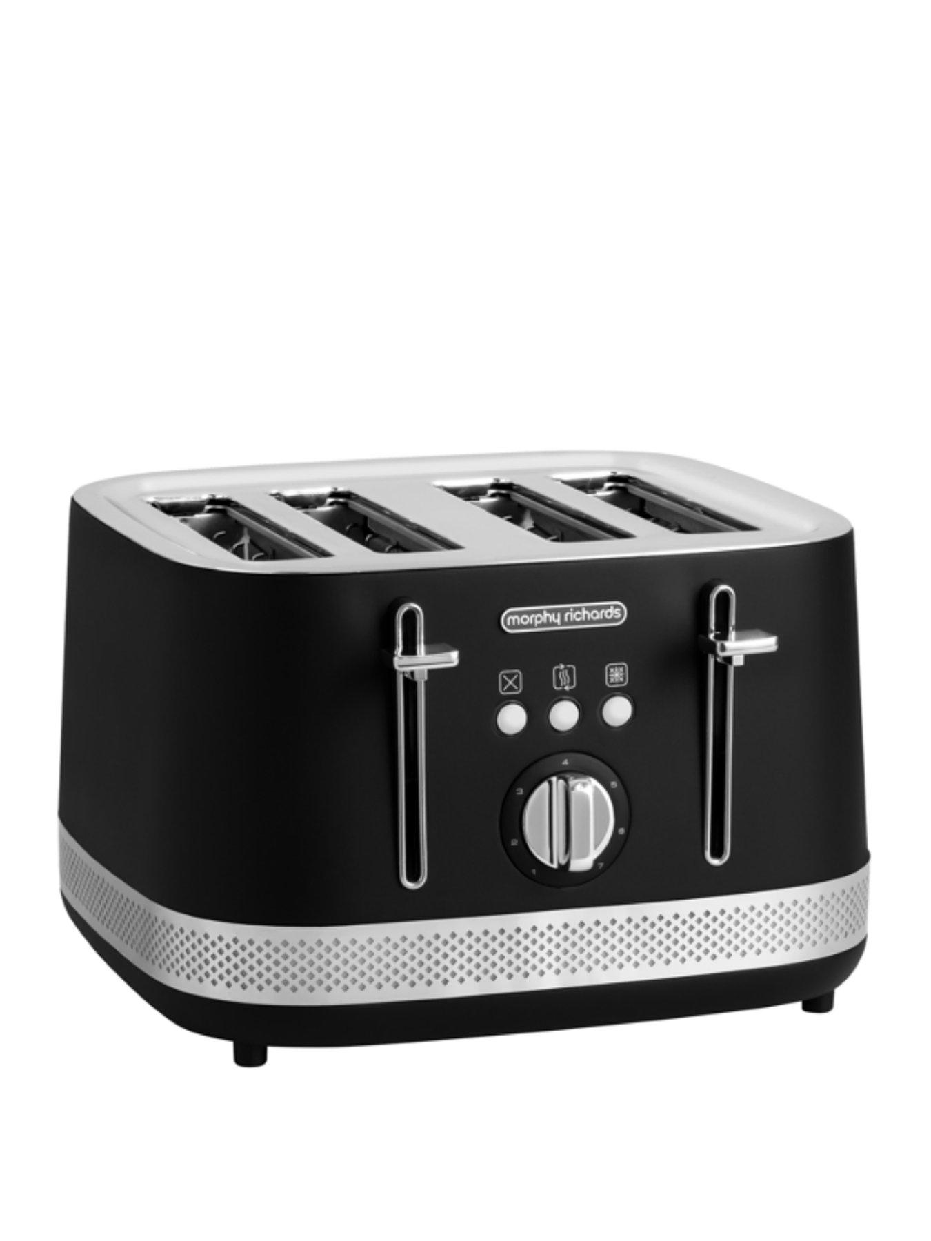 undefined Illumination 248020 4-Slice Toaster - Black