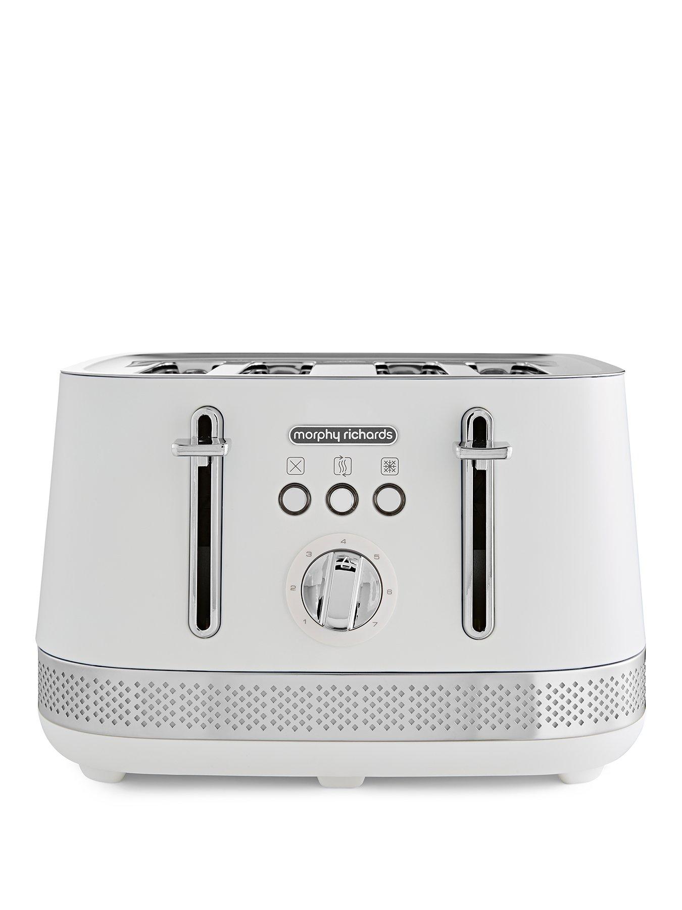 Morphy Richards Illumination 248021 4 Slice Toaster White