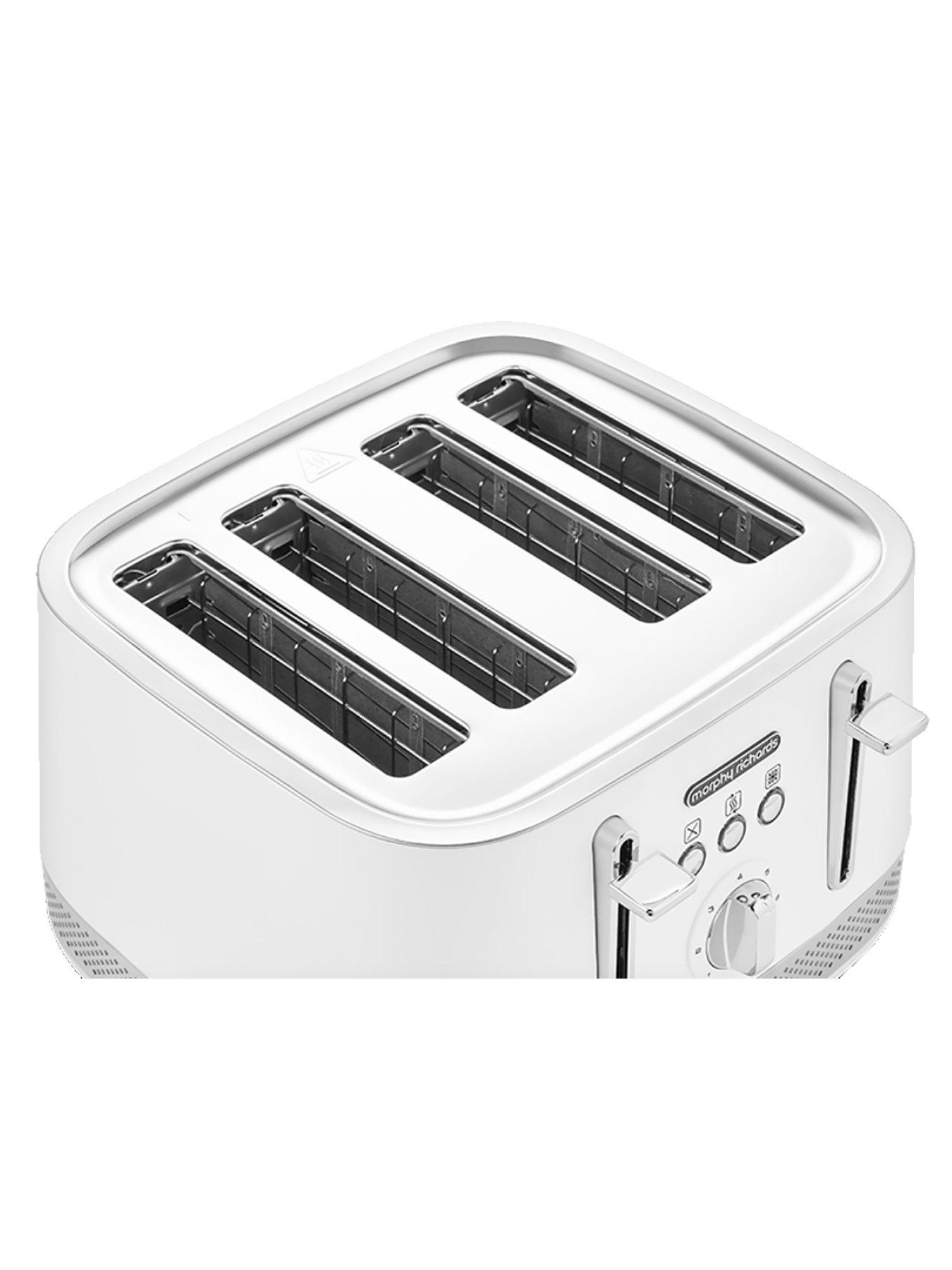  image of morphy-richards-illumination-248021-4-slice-toaster-white