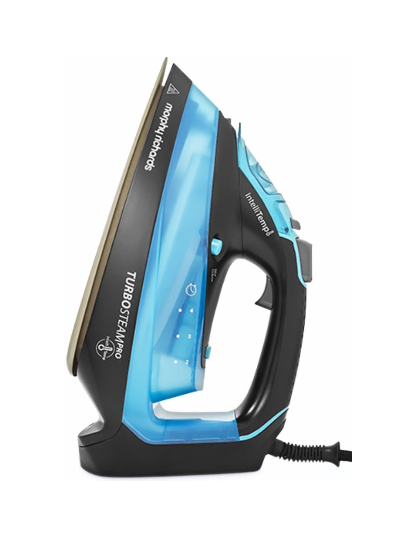 Image 1 of 5 of Morphy Richards Turbosteam Pro Intellitemp 303210 Steam Iron - Blue
