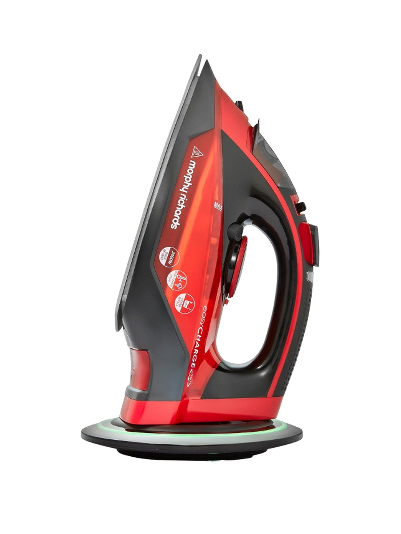 morphy-richards-easycharge-cordlessnbspsteam-iron-303250nbsp--red