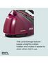  image of morphy-richards-speed-steampro-332102-steam-generator-iron-mulberry