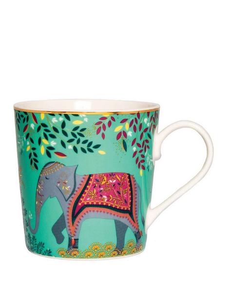 sara-miller-india-collection-mug-ndash-elephantrsquos-oasis