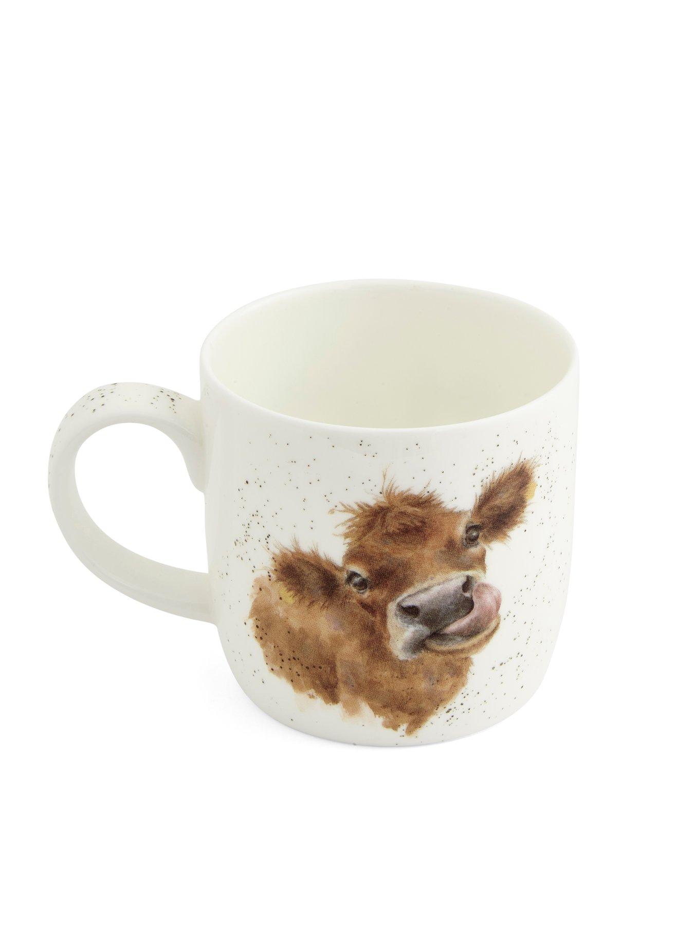  image of royal-worcester-wrendale-mooo-mug