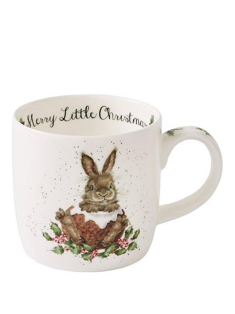 royal-worcester-wrendale-merry-little-christmas-mug