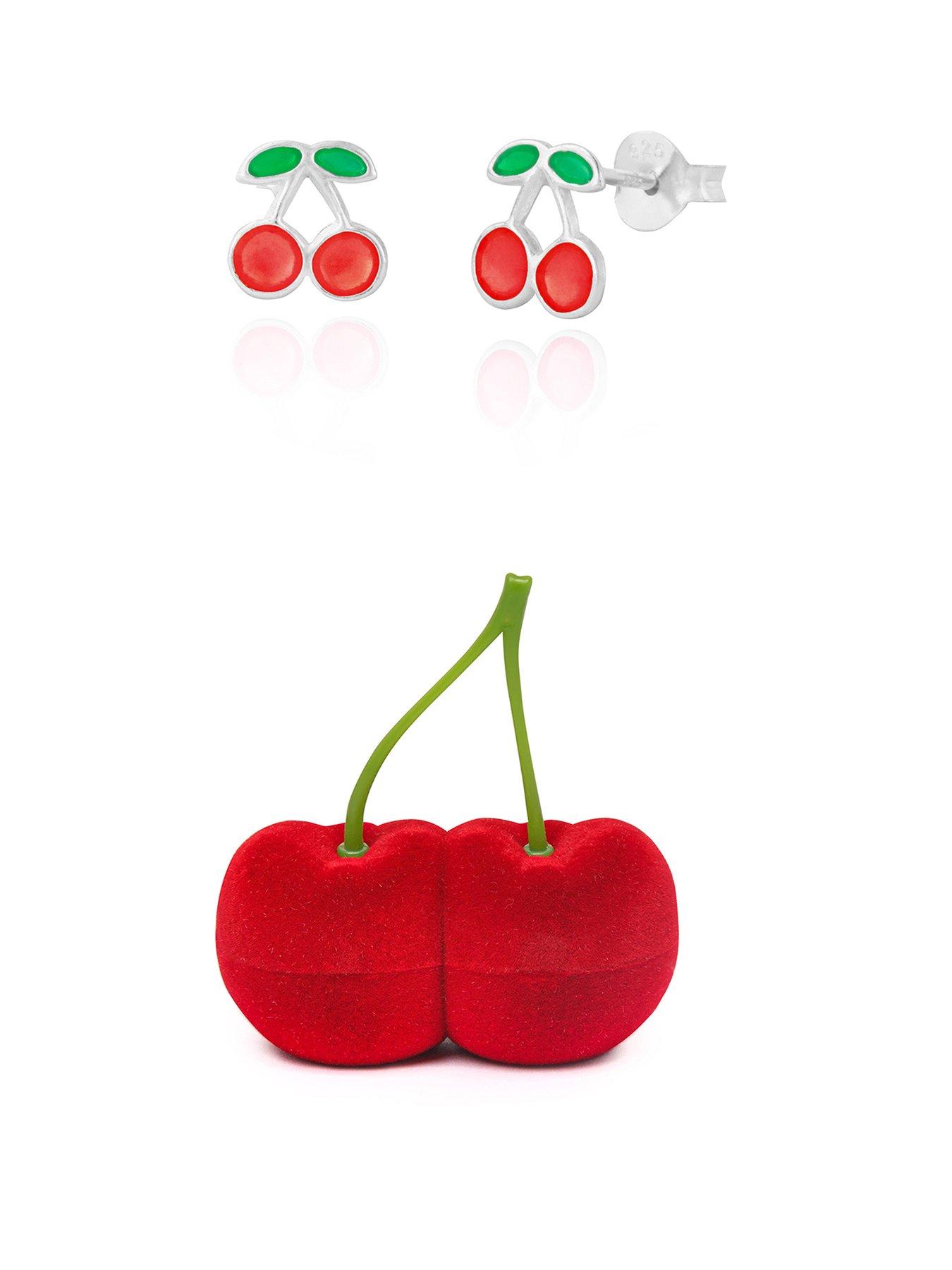 the-love-collection-sterling-silver-enamelled-cherry-stud-earrings-with-a-novelty-gift-box