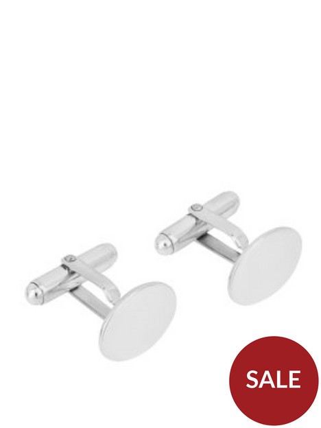 the-love-silver-collection-sterling-silver-oval-cufflinks