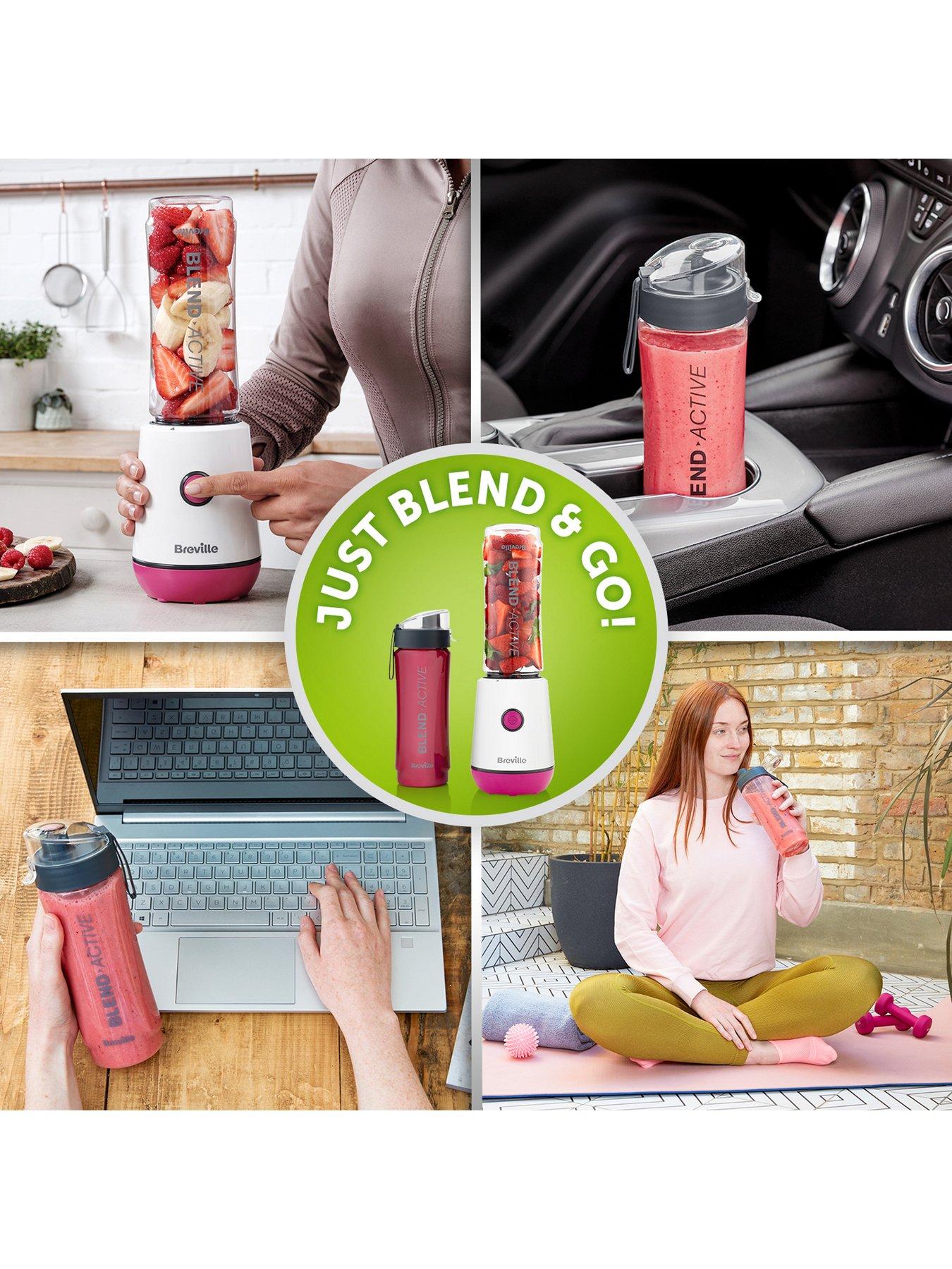 Image 5 of 6 of Breville Blendactive Single Serve Blender VBL248 - Pink