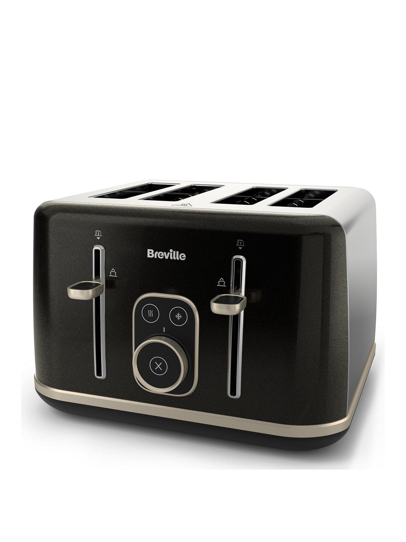 Breville Aura 4-Slice Toaster - Black