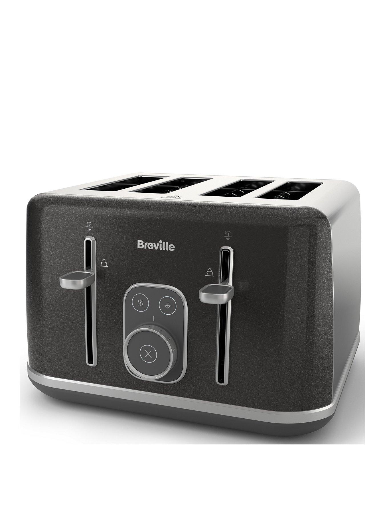 Breville Aura 4-Slice Toaster - Grey
