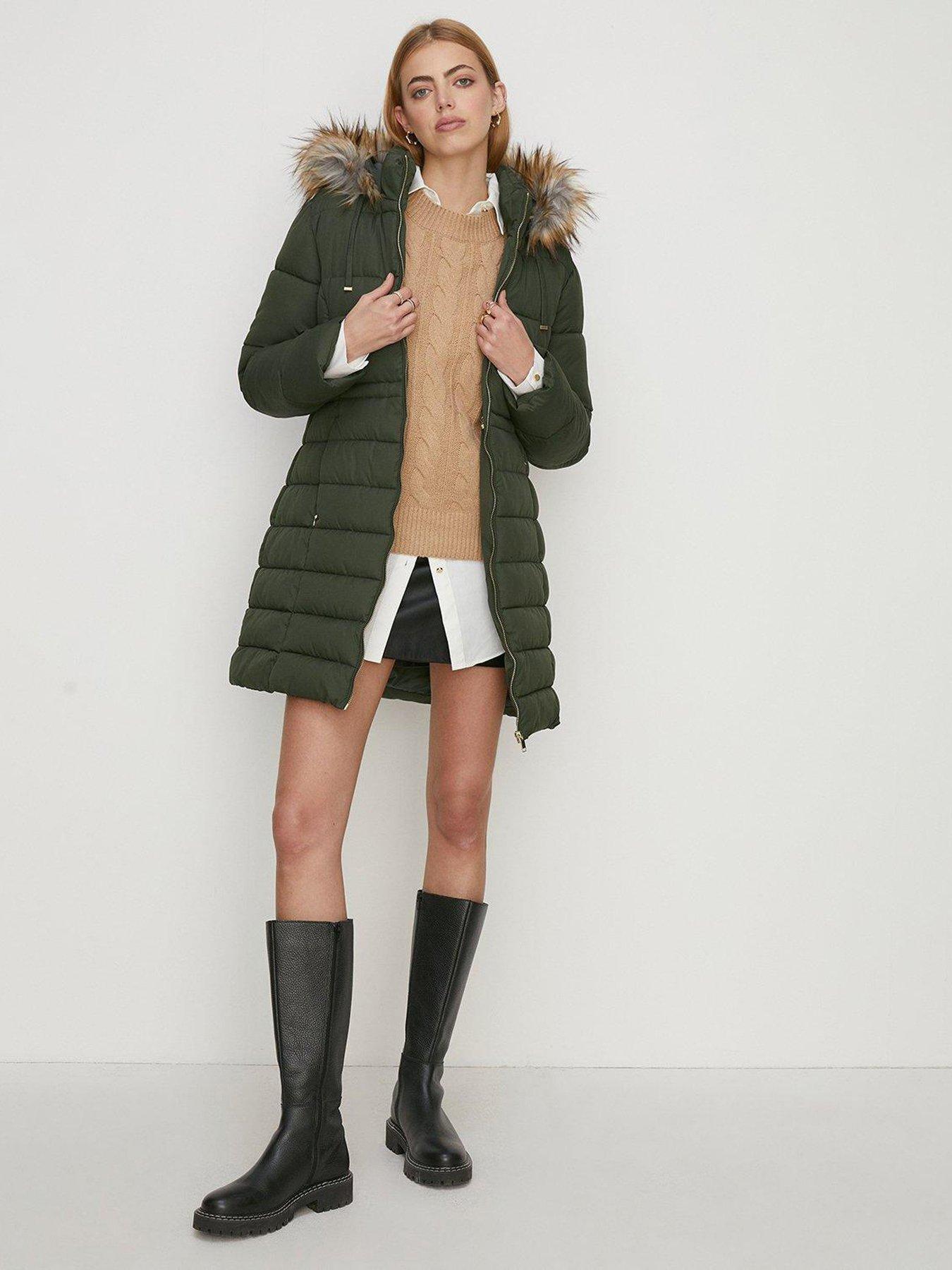 Oasis on sale green coat