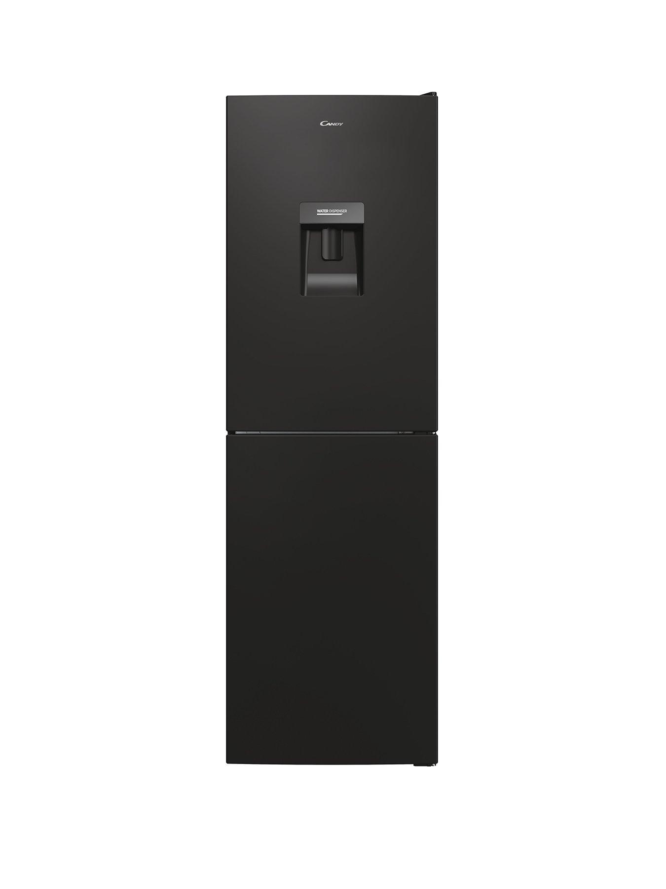 Candy CCT3L517FWBK 55cm Freestanding Fridge Freezer, Water Dispenser