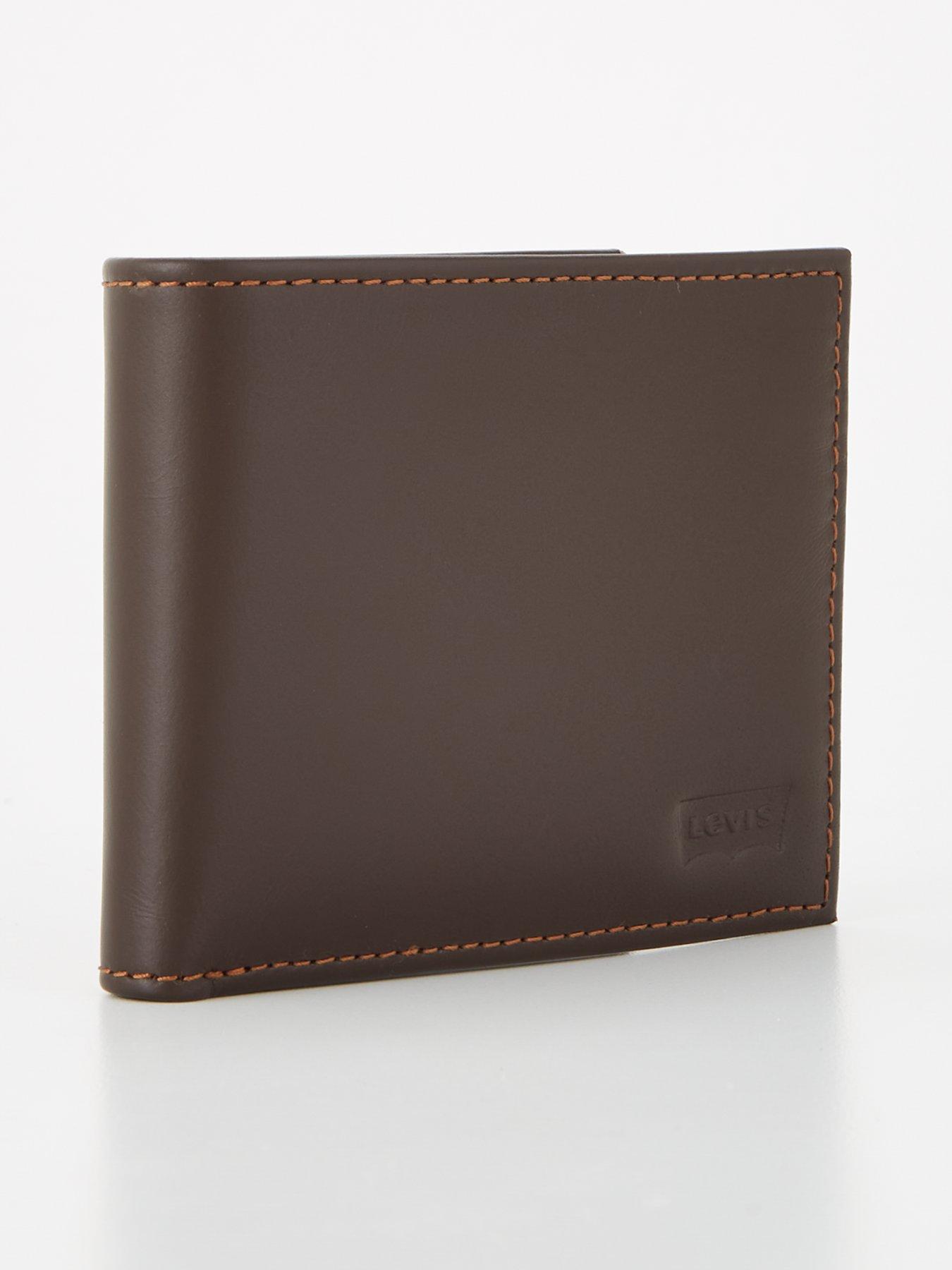  image of levis-casual-classics-bifold-wallet-brown