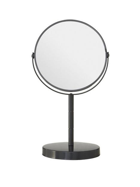 premier-housewares-grey-swivel-bathroom-mirror