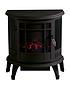  image of daewoo-1900w-electric-fire-flame-effect-curved-stove-heater-fireplacenbsp--black