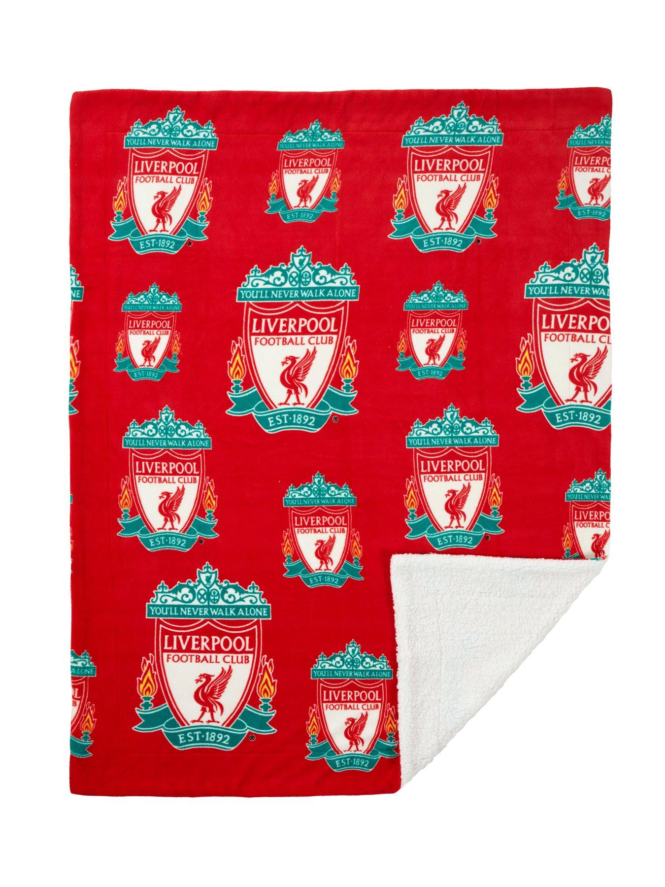 Liverpool FC Sherpa Blanket Multi