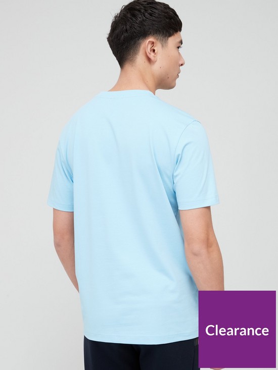 stillFront image of boss-tee-regular-fit-t-shirt-open-blue