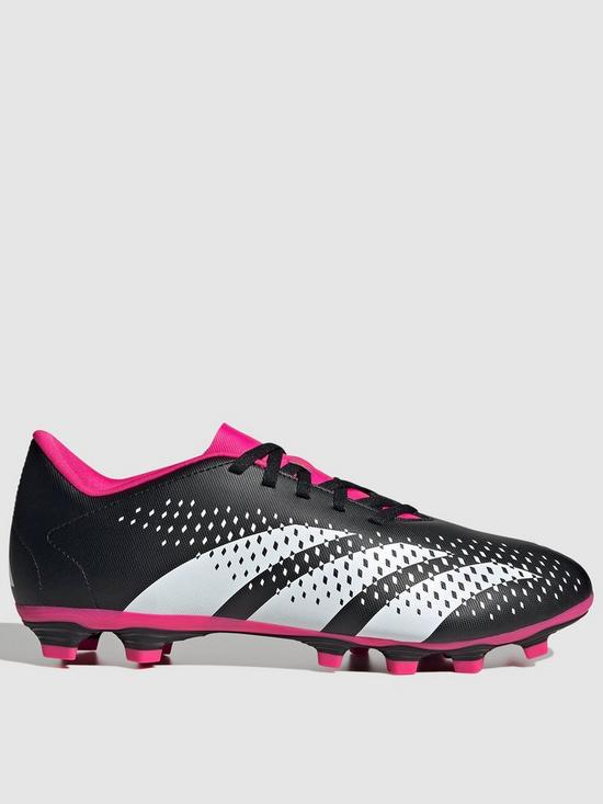 front image of adidas-mens-predator-204-firm-ground-football-boot-blackwhite