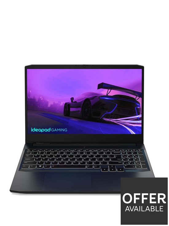 front image of lenovo-ideapad-gaming-3-laptop-156in-fhd-intel-core-i5-geforce-gtx-1650-8gb-ram-256gb-ssd