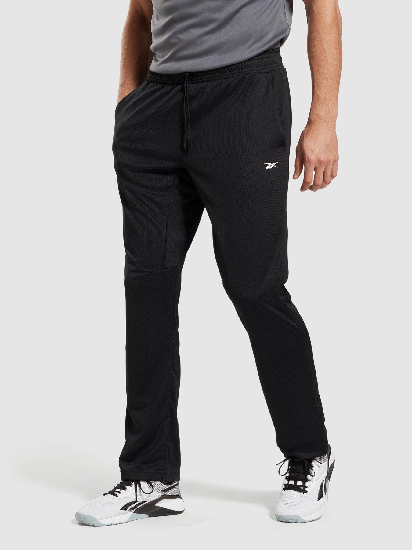  image of reebok-workout-ready-open-hem-pant-black