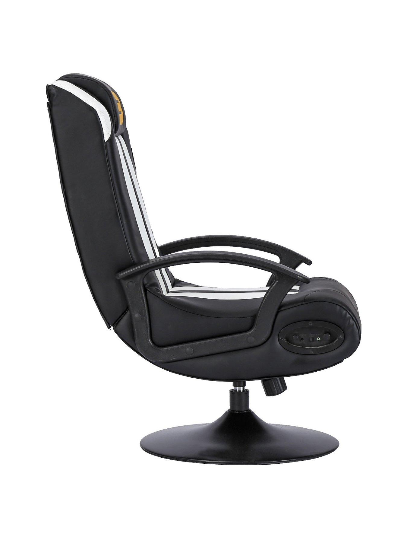Image 3 of 5 of BraZen Stag 2.1 Bluetooth Surround Sound Gaming Chair - White