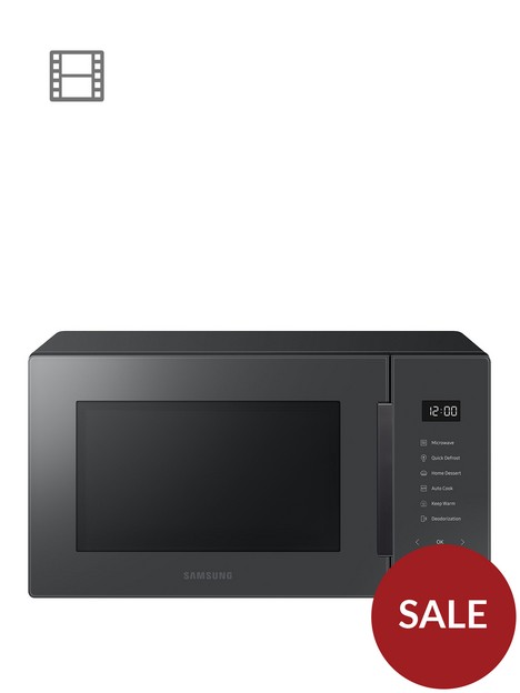 samsung-glass-front-ms23t5018aceu-23-litre-solo-microwave-charcoal