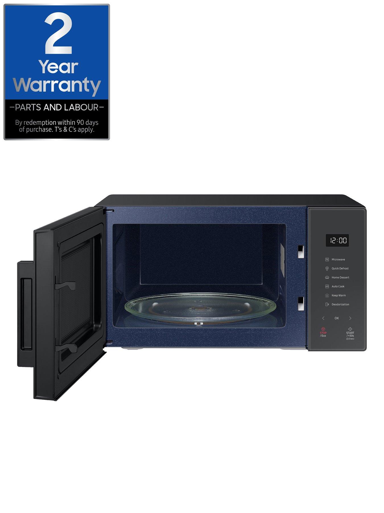  image of samsung-ms23t5018aceu-23-litre-solo-microwave-with-triple-distribution-system-charcoal