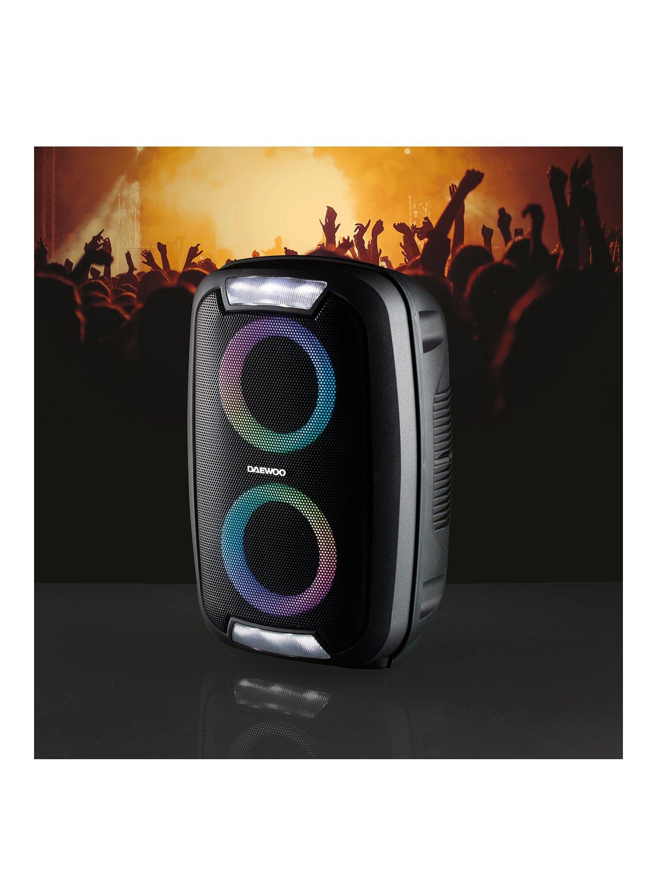 Daewoo Portable LED Bluetooth Party Speaker