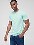 image of boss-tales-relaxed-fit-t-shirt-open-blue