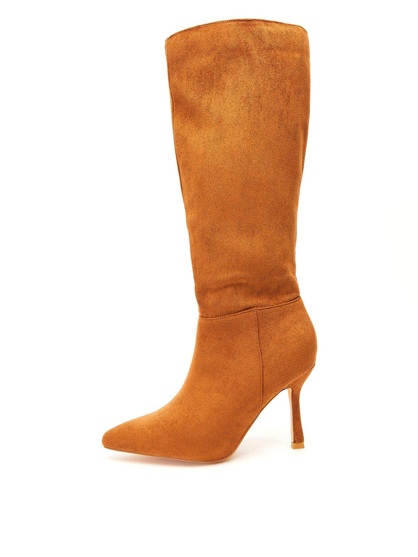 Quiz knee sale high boots