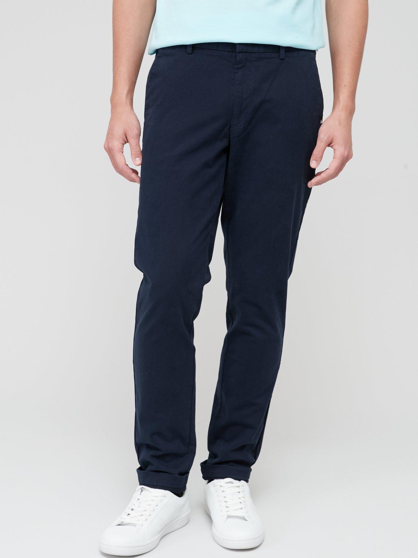 BOSS Kaito Slim Fit Chinos - Dark Blue