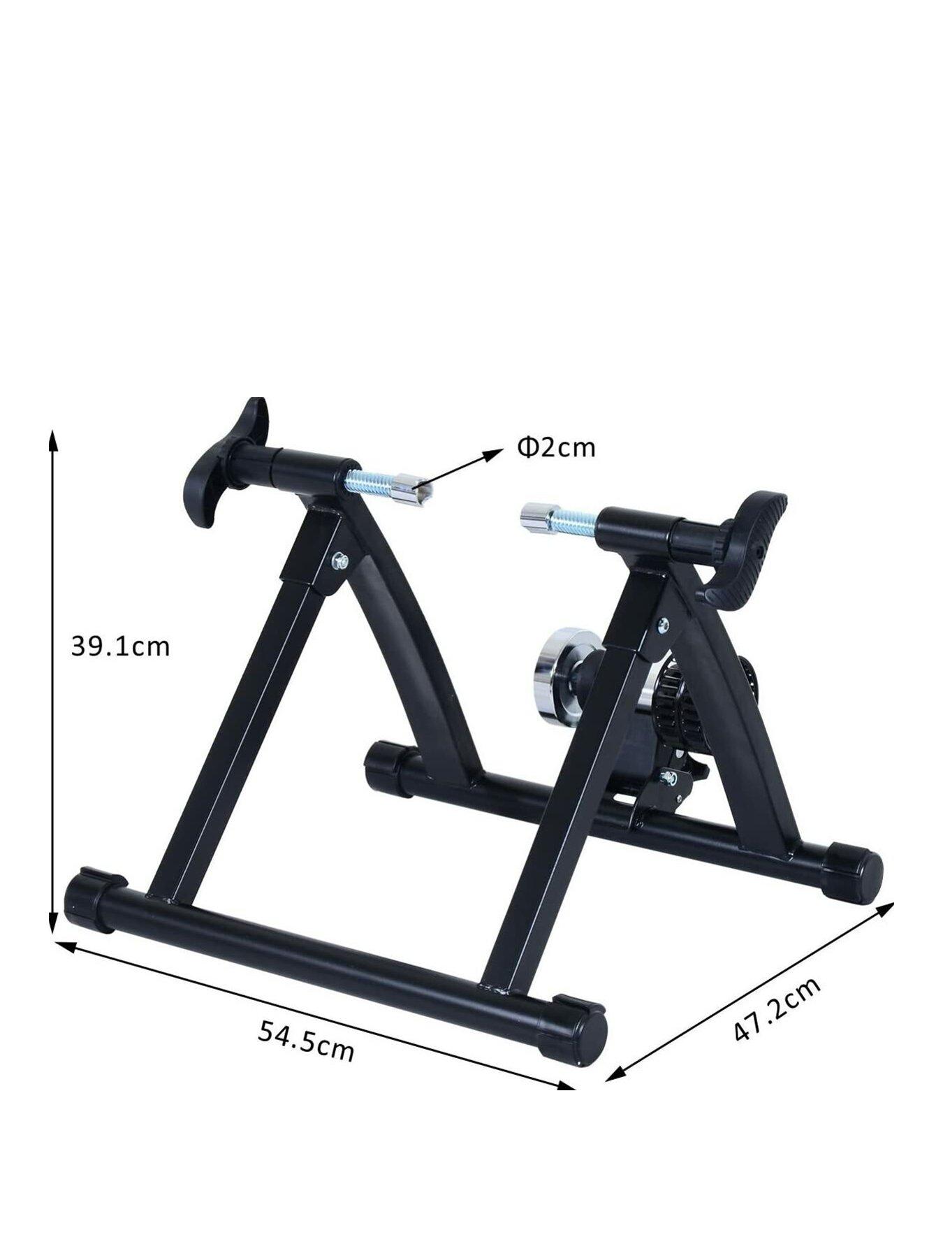 homcom indoor bike trainer