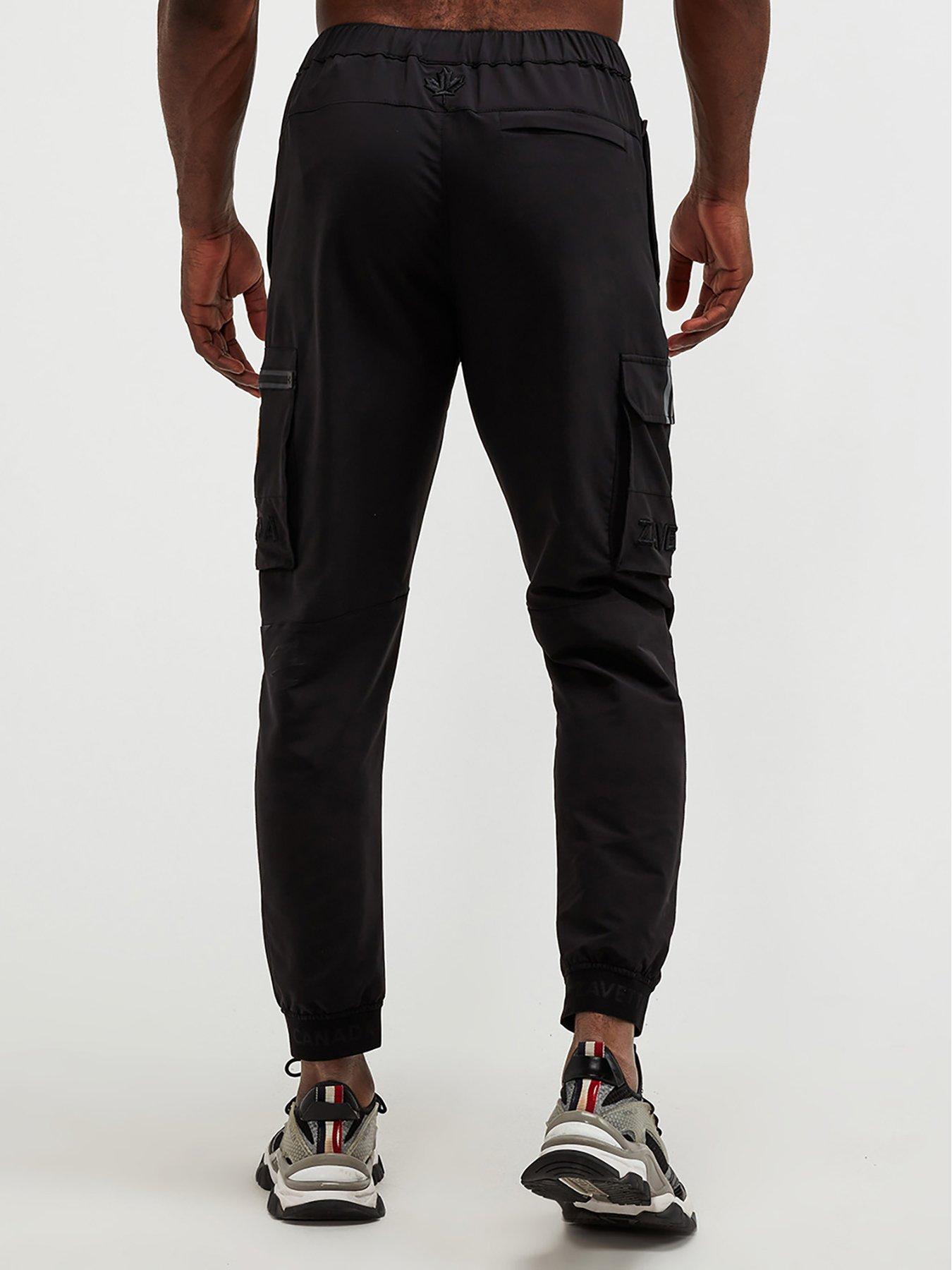Zavetti Canada Nollizo Woven Cargo Pants Black