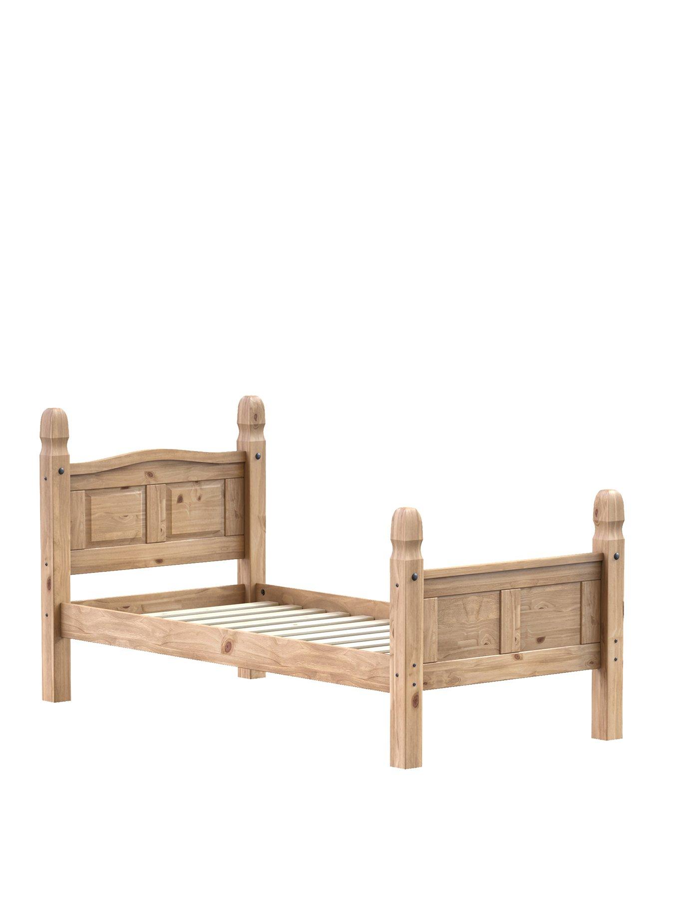 Image 2 of 6 of Vida Designs Corona Solid Pine&nbsp;Bed Frame&nbsp;-&nbsp;High Foot End