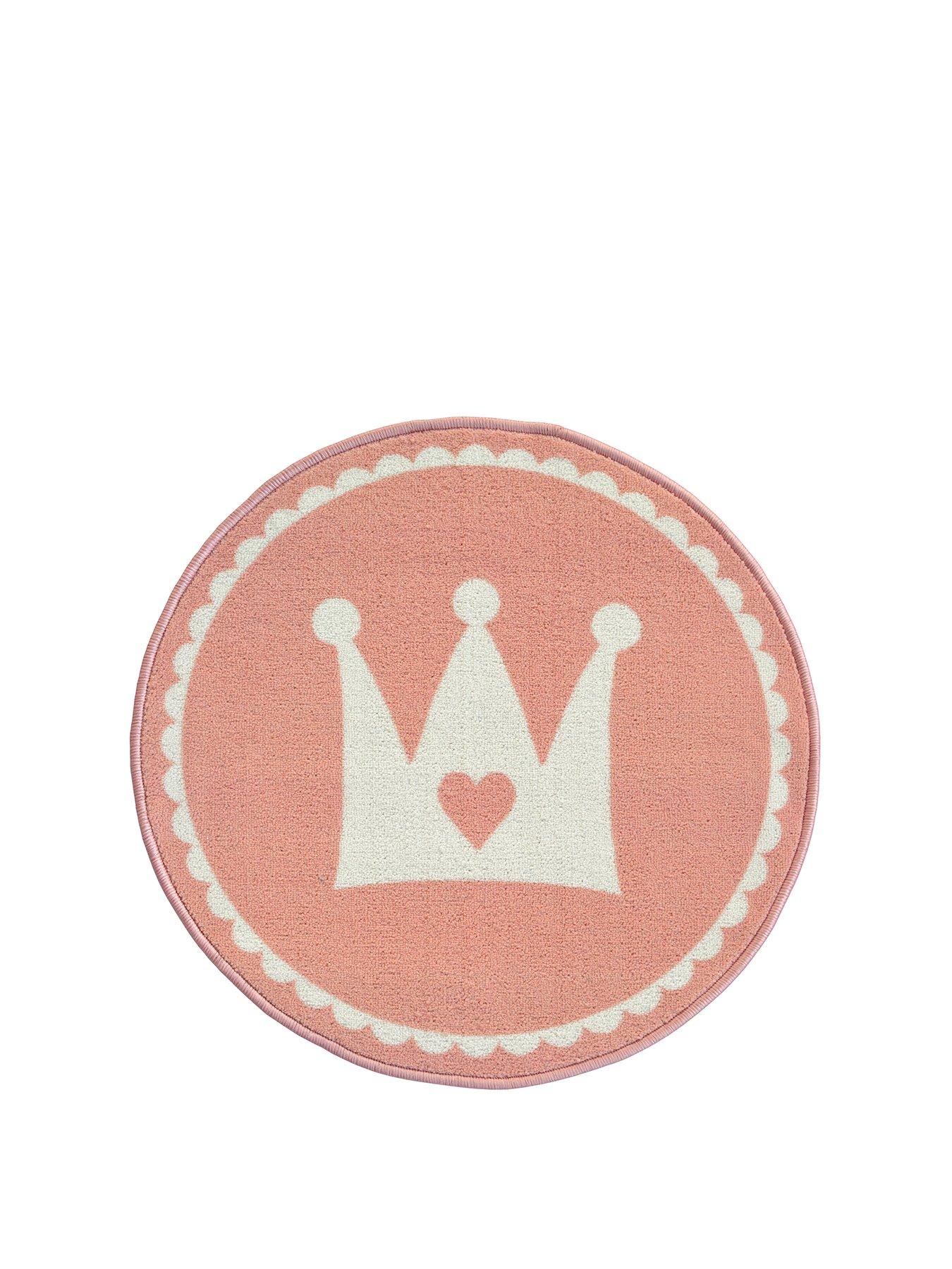 Everyday Small Crown Circle Rug 67cm