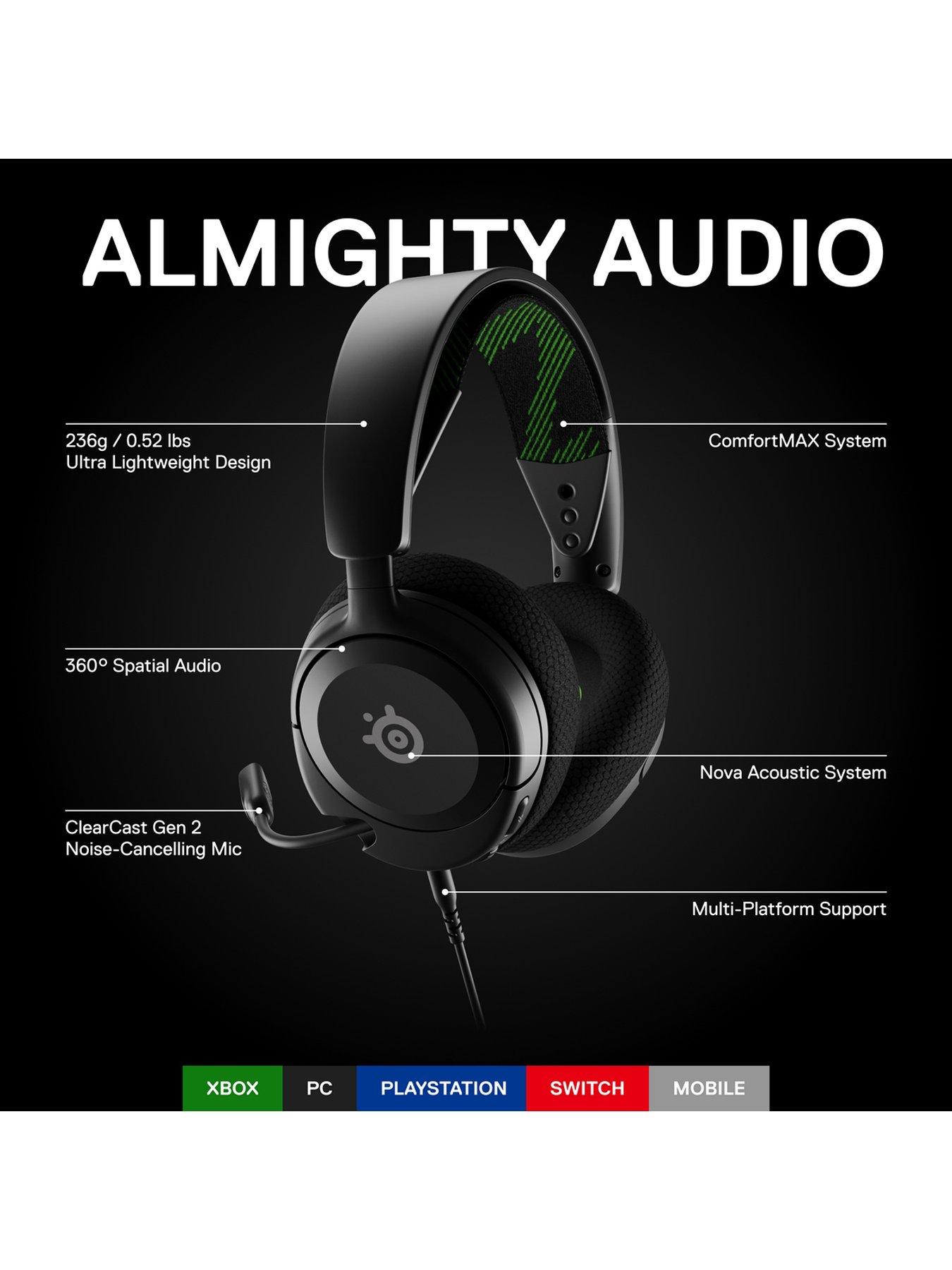  image of steelseries-arctis-nova-1x-xbox-gaming-headset--black