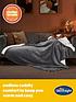  image of silentnight-snugsie-supersized-blanket-grey