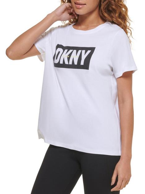 dkny-sport-logo-t-shirt-white