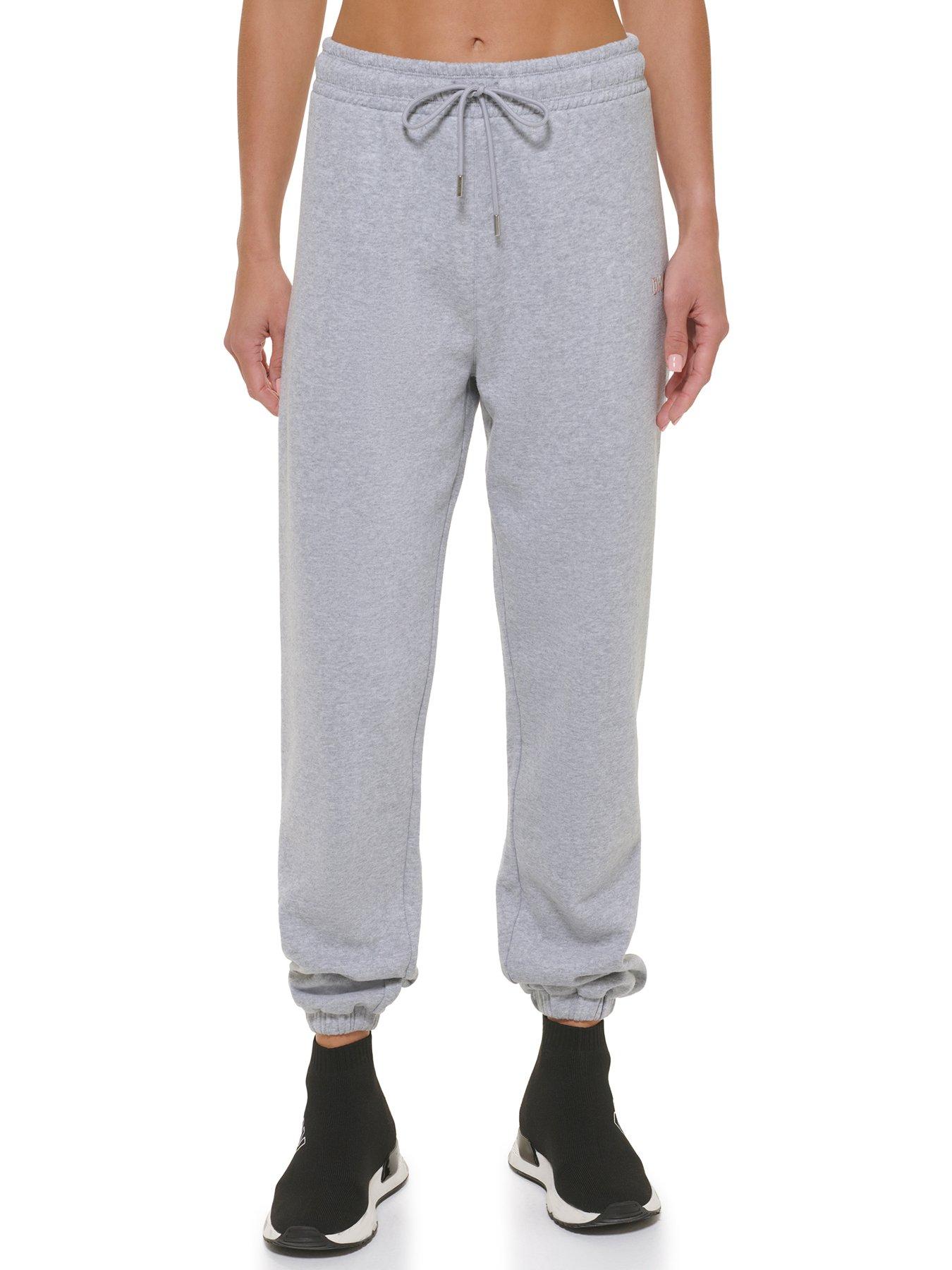 Dkny sport 2025 logo fleece joggers