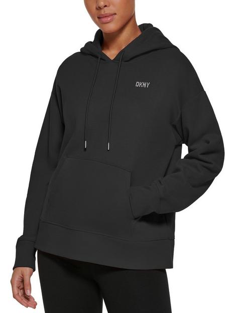 dkny-sport-sport-logo-fleece-hoody-black