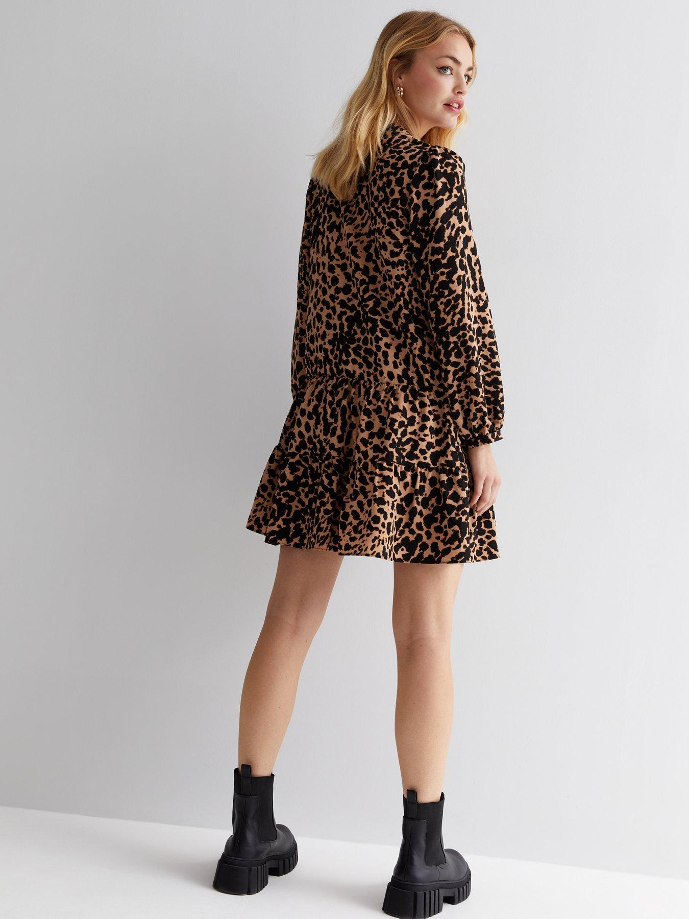 Littlewoods leopard 2025 print dress