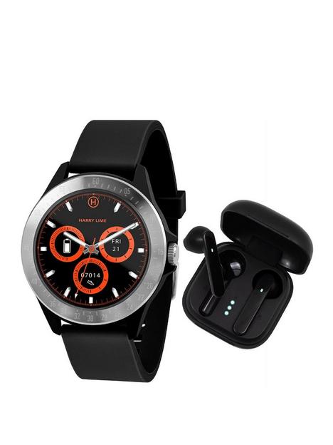 harry-lime-fashion-smart-watch-in-black-featuring-black-true-wireless-stereo-earbuds-in-charging-case-ha07-2001-tws