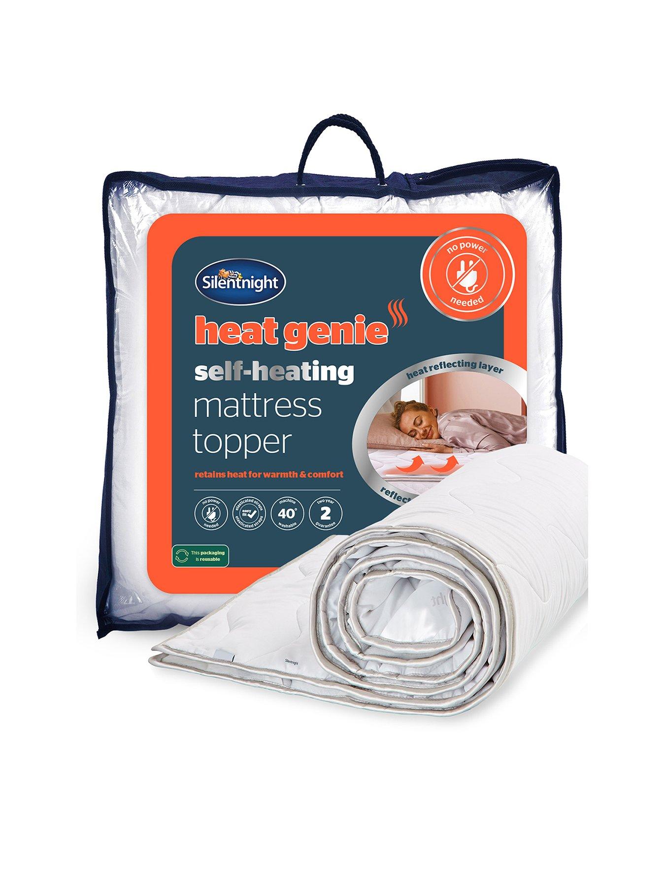 Image 1 of 7 of Silentnight Self Heating Topper - White
