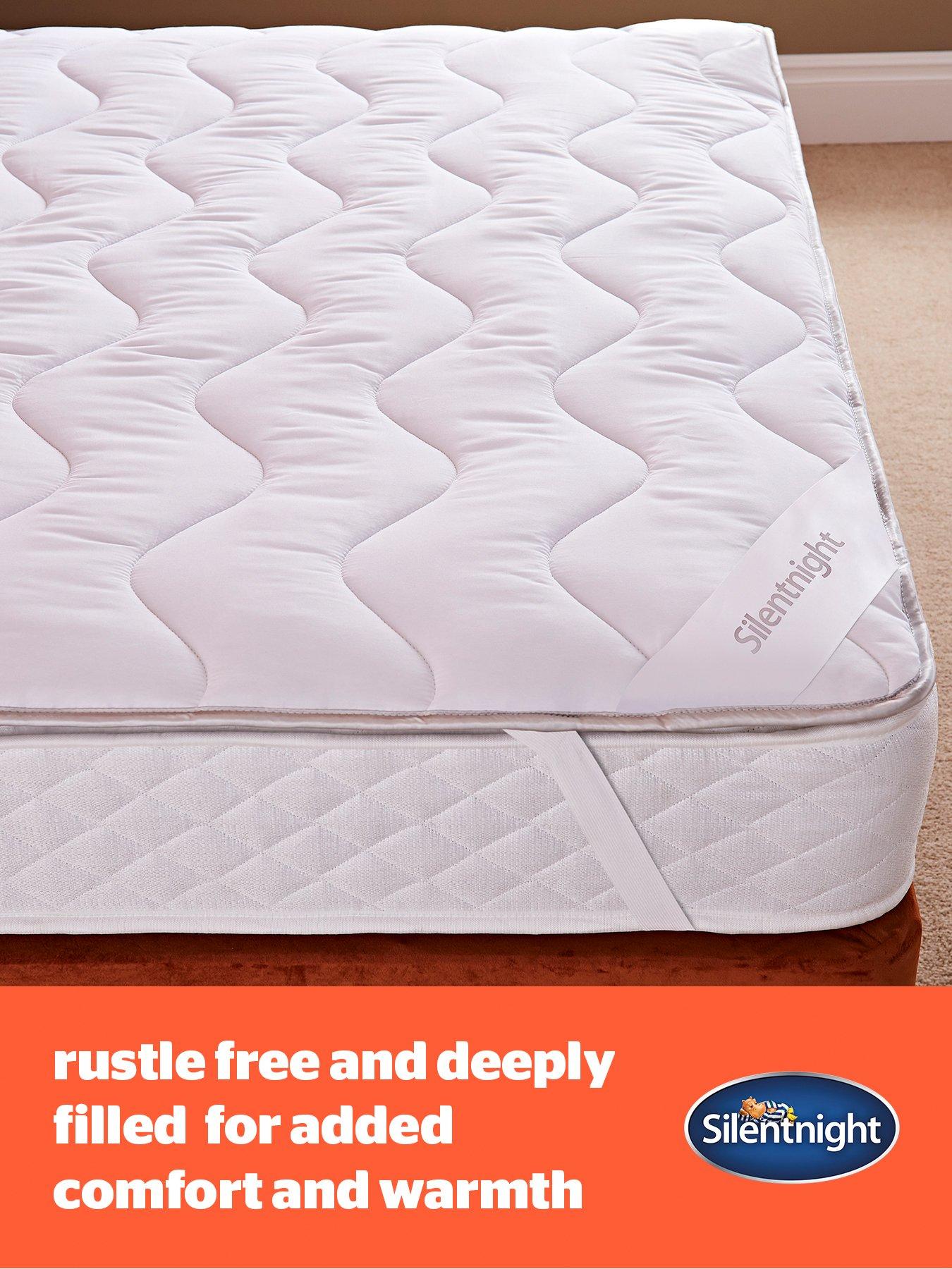  image of silentnight-self-heating-topper-white